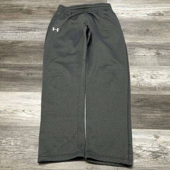 Under Armour Gray Mens S Loose Fit‎ Athletic Open Hem Sporty Training Sweatpants - Picture 1 of 11